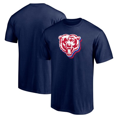 Футболка Chicago Bears Red White and Team - Navy
