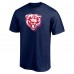 Футболка Chicago Bears Red White and Team - Navy