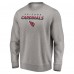 Arizona Cardinals Gray Elevate Play Pullover Sweatshirt