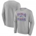 New England Patriots Gray Playability Pullover Sweatshirt