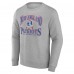 New England Patriots Gray Playability Pullover Sweatshirt