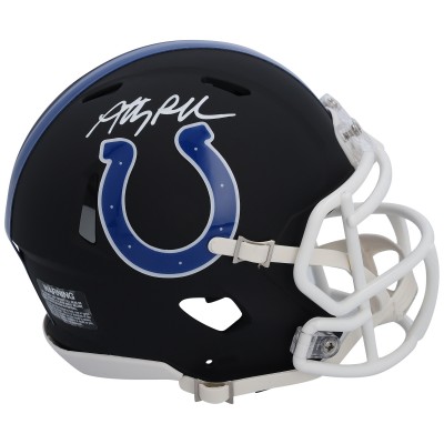 Anthony Richardson Indianapolis Colts Fanatics Authentic Autographed Riddell Black Matte Speed Mini Helmet