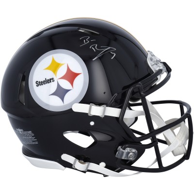 Autographed Pittsburgh Steelers Ben Roethlisberger Fanatics Authentic Riddell Pro-Line Speed Helmet