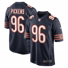 Игровая джерси Zacch Pickens Chicago Bears Nike Team - Navy