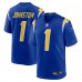 Игровая джерси Quentin Johnston Los Angeles Chargers Nike Alternate Game - Royal