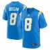 Игровая джерси Max Duggan Los Angeles Chargers Nike Team - Powder Blue