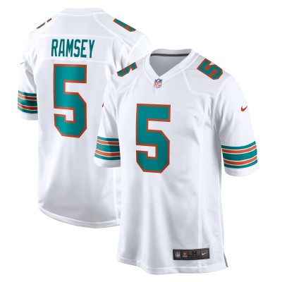 Игровая джерси Jalen Ramsey Miami Dolphins Nike Alternate - White