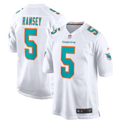 Игровая джерси Jalen Ramsey Miami Dolphins Nike Away - White