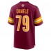 Игровая джерси Braeden Daniels Washington Commanders Nike Team - Burgundy