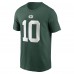Футболка Jordan Love Green Bay Packers Nike Player Name & Number - Green