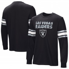 Футболка Las Vegas Raiders Hands Off Long Sleeve Adaptive - Black Футболка Las Vegas Raiders Hands Off Long Sleeve Adaptive - Black
