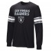 Футболка Las Vegas Raiders Hands Off Long Sleeve Adaptive - Black