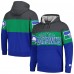 Толстовка Seattle Seahawks Starter Extreme - Royal/Heather Charcoal