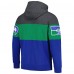 Толстовка Seattle Seahawks Starter Extreme - Royal/Heather Charcoal