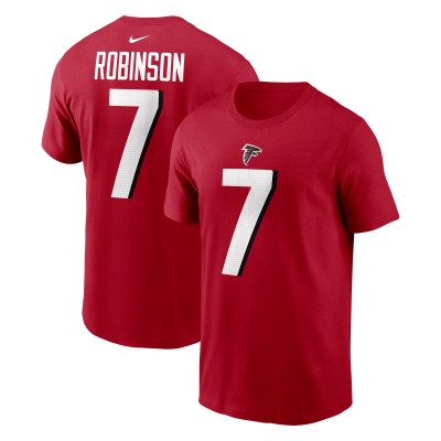 Футболка Bijan Robinson Atlanta Falcons Nike Player Name & Number - Red