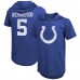 Футболка с капюшоном Anthony Richardson Indianapolis Colts Majestic Threads Player Name & Number Tri-Blend Slim Fit - Royal