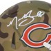 Noah Sewell Chicago Bears Autographed Fanatics Authentic Riddell Camo Speed Mini Helmet