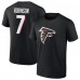 Футболка Bijan Robinson Atlanta Falcons Icon Name & Number - Black