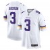 Minnesota Vikings Jordan Addison Nike White Away Game Jersey