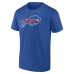 Футболка Buffalo Bills Logo Athletic Royal Primary Logo