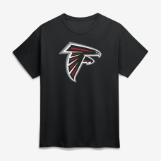 Футболка Atlanta Falcons Logo Athletic Black Primary Logo