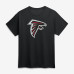 Футболка Atlanta Falcons Logo Athletic Black Primary Logo Футболка Atlanta Falcons Logo Athletic Black Primary Logo