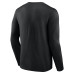 Футболка с длинным рукавом Cincinnati Bengals Logo Athletic Black Primary Logo