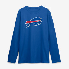 Футболка с длинным рукавом Buffalo Bills Logo Athletic Royal Primary Logo Футболка с длинным рукавом Buffalo Bills Logo Athletic Royal Primary Logo