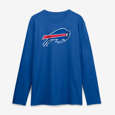 Футболка с длинным рукавом Buffalo Bills Logo Athletic Royal Primary Logo