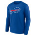 Футболка с длинным рукавом Buffalo Bills Logo Athletic Royal Primary Logo