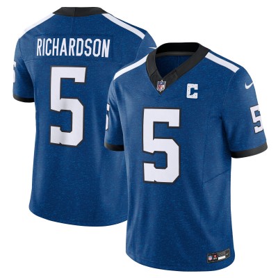 Игровая джерси Anthony Richardson Indianapolis Colts Nike Alternate Vapor F.U.S.E. Limited - Royal