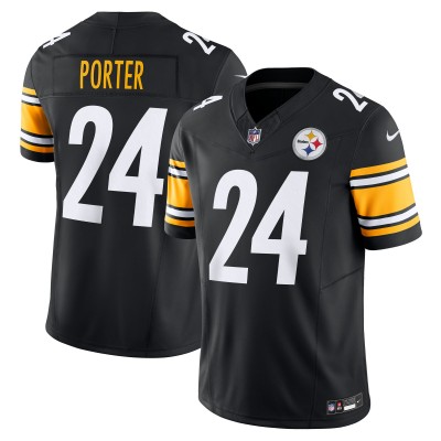 Игровая джерси Joey Porter Jr. Pittsburgh Steelers Nike Vapor F.U.S.E. Limited - Black