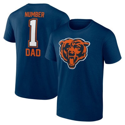 Футболка Chicago Bears Fathers Day - Navy