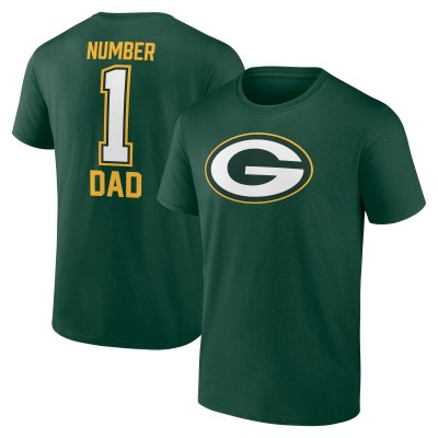 Футболка Green Bay Packers Fanatics Green Fathers Day