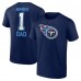 Футболка Tennessee Titans Fathers Day - Navy
