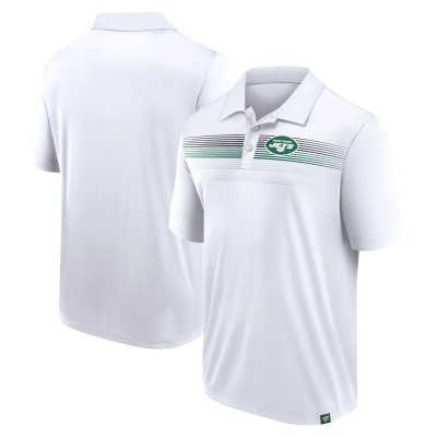 Поло New York Jets Victory For Us Interlock - White