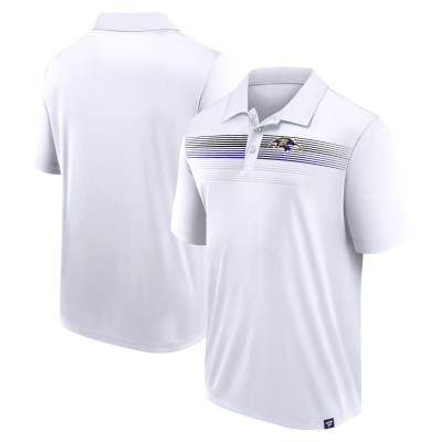Поло Baltimore Ravens White Fanatics Victory For Us Interlock