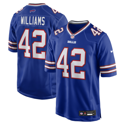 Джерси Buffalo Bills Dorian Williams Nike Royal Home Game