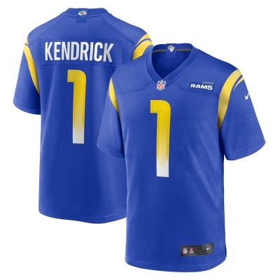 Игровая джерси Derion Kendrick Los Angeles Rams Nike Home - Royal