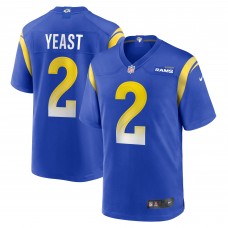 Игровая джерси Russ Yeast Los Angeles Rams Nike Home - Royal