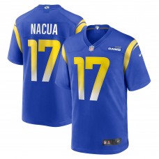 Игровая джерси Puka Nacua Los Angeles Rams Nike Home - Royal