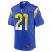 Игровая джерси Zach Evans Los Angeles Rams Nike Home - Royal