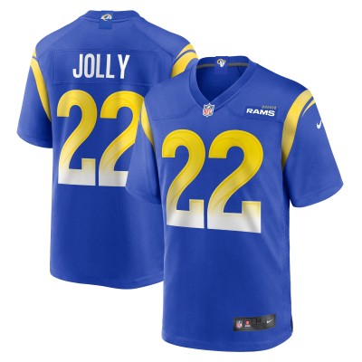 Игровая джерси Shaun Jolly Los Angeles Rams Nike Home - Royal