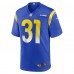 Игровая джерси Nick Hampton Los Angeles Rams Nike Home - Royal