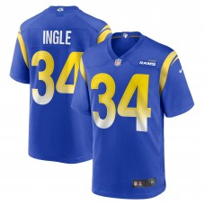 Игровая джерси Tanner Ingle Los Angeles Rams Nike Home - Royal