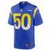 Игровая джерси Ryan Smenda Los Angeles Rams Nike Home - Royal