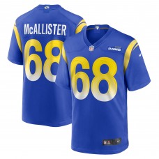 Игровая джерси Mike McAllister Los Angeles Rams Nike Home - Royal