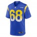 Игровая джерси Mike McAllister Los Angeles Rams Nike Home - Royal