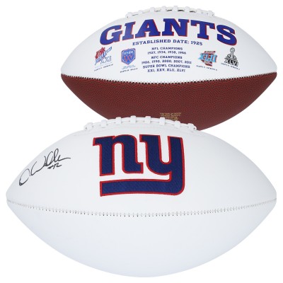 Мяч американского футбола NFL Darren Waller New York Giants Autographed Authentic