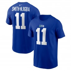 Seattle Seahawks Jaxon Smith-Njigba Nike Royal Player Name & Number T-Shirt